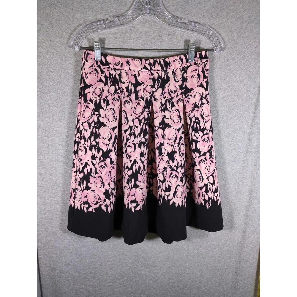 Luxe by Carmen Marc Valvo Skirt Women 4P Floral Feminine Romantic Preppy Classic